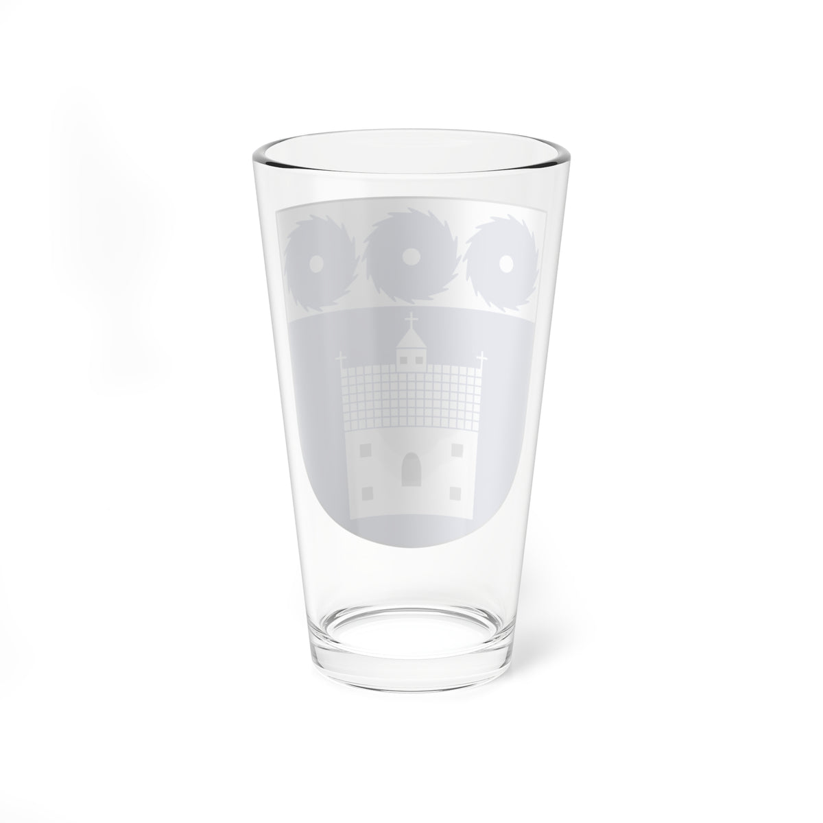 Grums vapen alternativ (Sweden) (Coat of Arms) Pint Glass 16oz