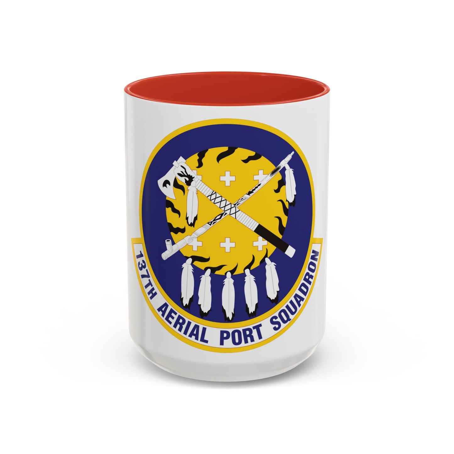 137th Aerial Port Squadron (U.S. Air Force) Accent Coffee Mug