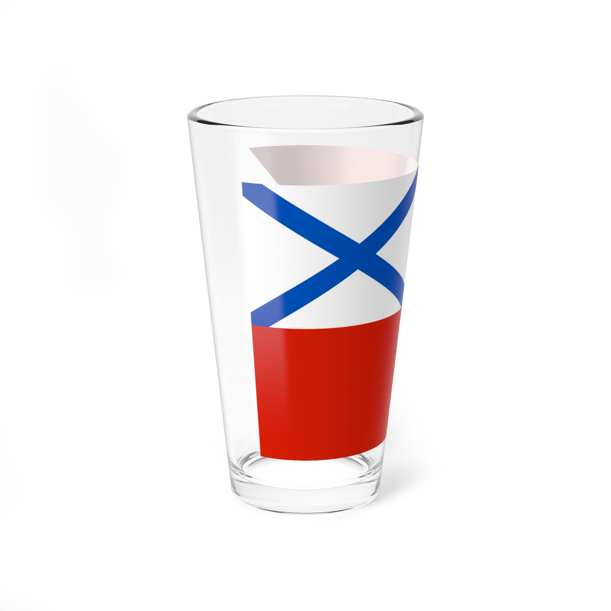 Russia Naval 1720 forked 3 (Russia) Pint Glass 16oz
