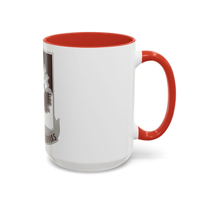 46 Medical Battalion (U.S. Army) Accent Coffee Mug