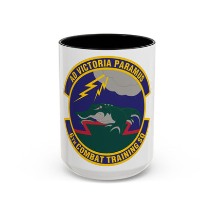 6 Combat Training Squadron ACC (U.S. Air Force) Accent Coffee Mug