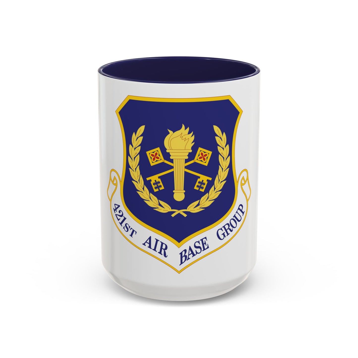 421st Air Base Group (U.S. Air Force) Accent Coffee Mug