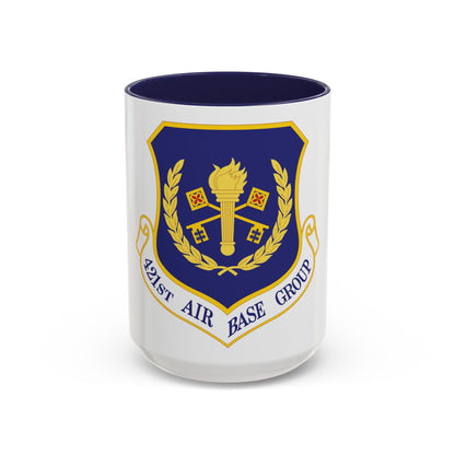 421st Air Base Group (U.S. Air Force) Accent Coffee Mug
