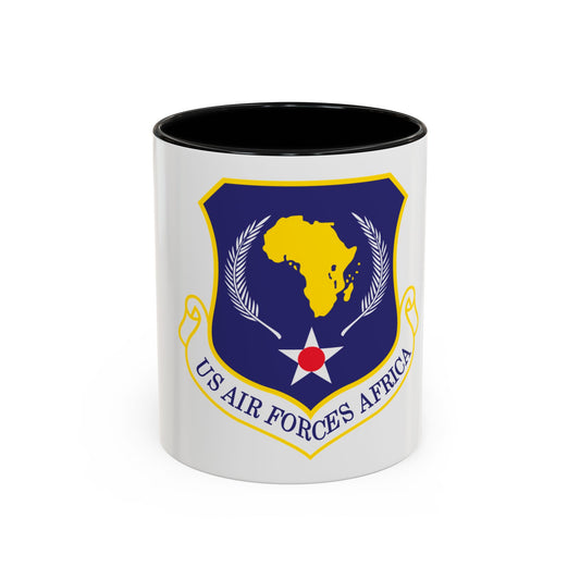 USAF Africa (U.S. Air Force) Accent Coffee Mug