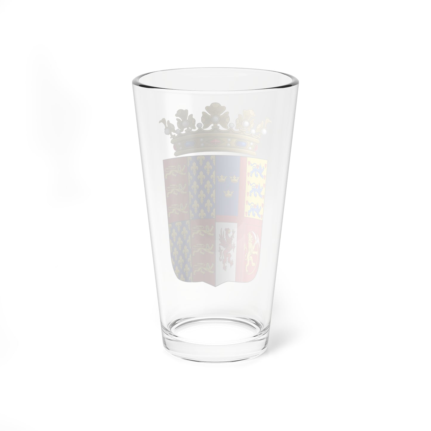 Coats of arms of Reine Philippa of Angleterre1 (Denmark) (Coat of Arms) Pint Glass 16oz