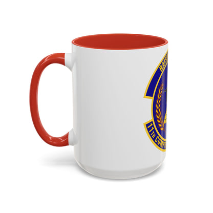 11th Comptroller Squadron (U.S. Air Force) Accent Coffee Mug