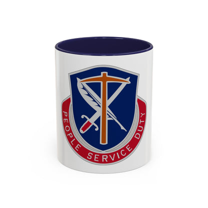 49 Personnel Services Battalion (U.S. Army) Accent Coffee Mug