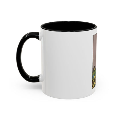 The 5 of Cups (Tarot Card) Accent Coffee Mug
