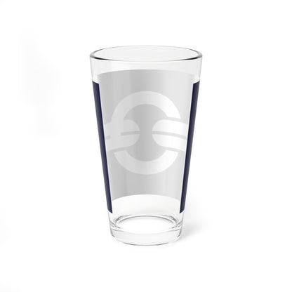 Flag of Shimodate Ibaraki 1954-2005 (Japan) Pint Glass 16oz