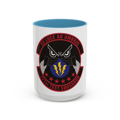771st Test Squadron (U.S. Air Force) Accent Coffee Mug