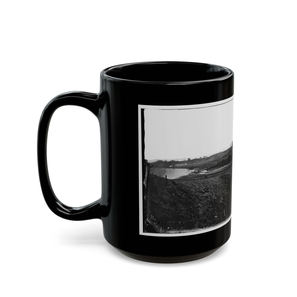 Belle Plain, Virginia. (U.S. Civil War) Black Coffee Mug