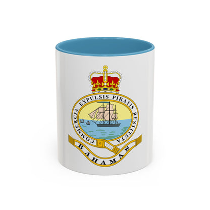 Emblem of the Bahamas (1869-1904; 1953-1964) - Accent Coffee Mug