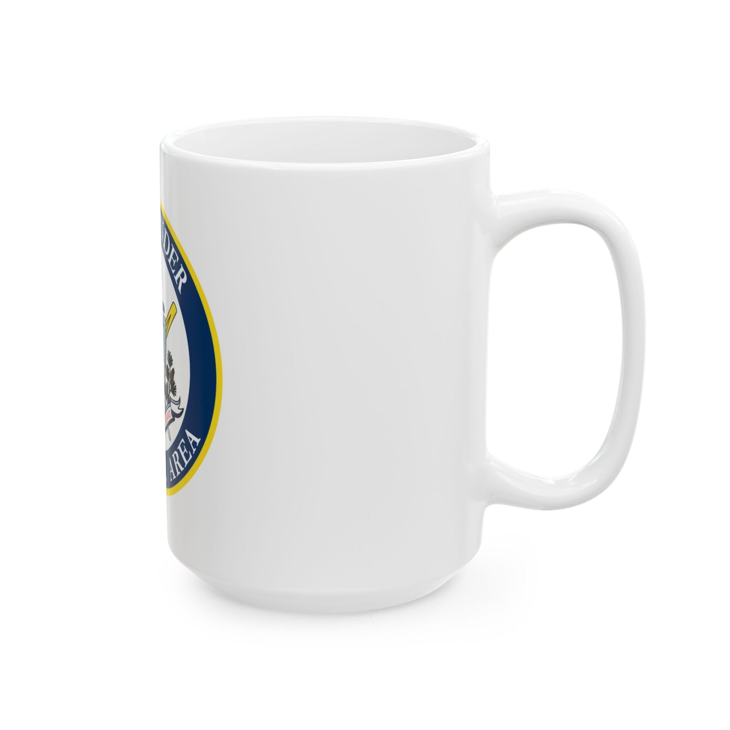 COMMANDER ATLANTIC AREA (U.S. Coast Guard) White Coffee Mug