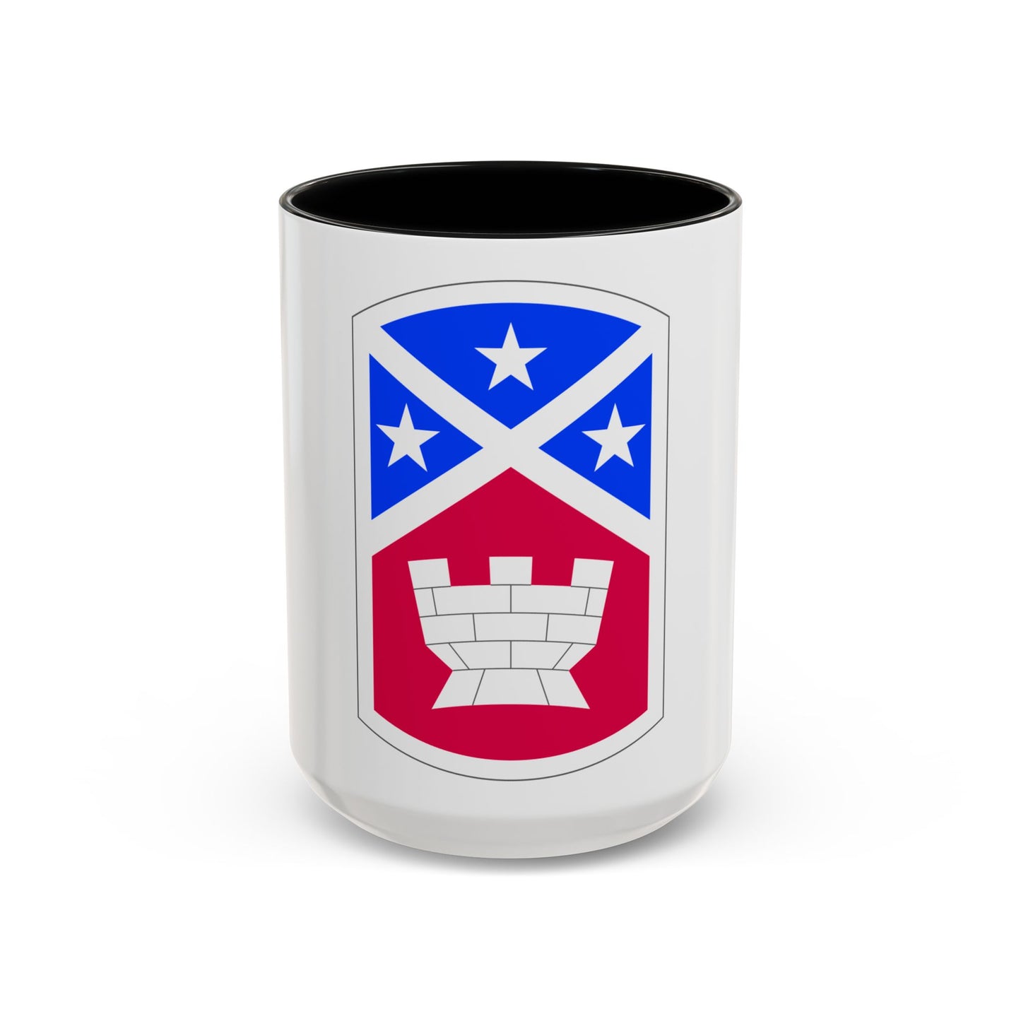 194th Engineer Brigade (U.S. Army) Accent Coffee Mug
