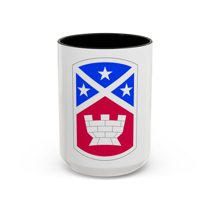 194th Engineer Brigade (U.S. Army) Accent Coffee Mug