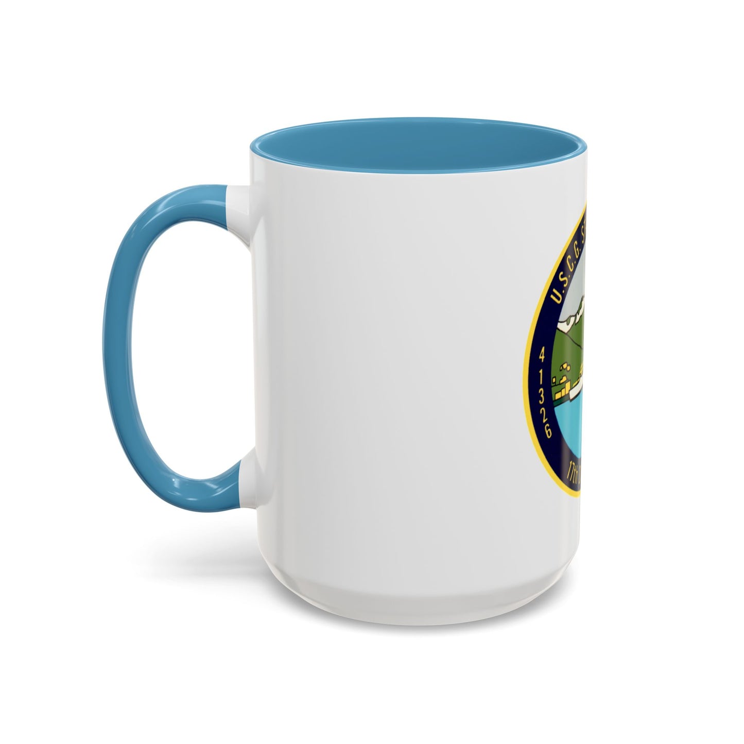 USCG Station Ketchikan 17th Dist (U.S. Coast Guard) Accent Coffee Mug