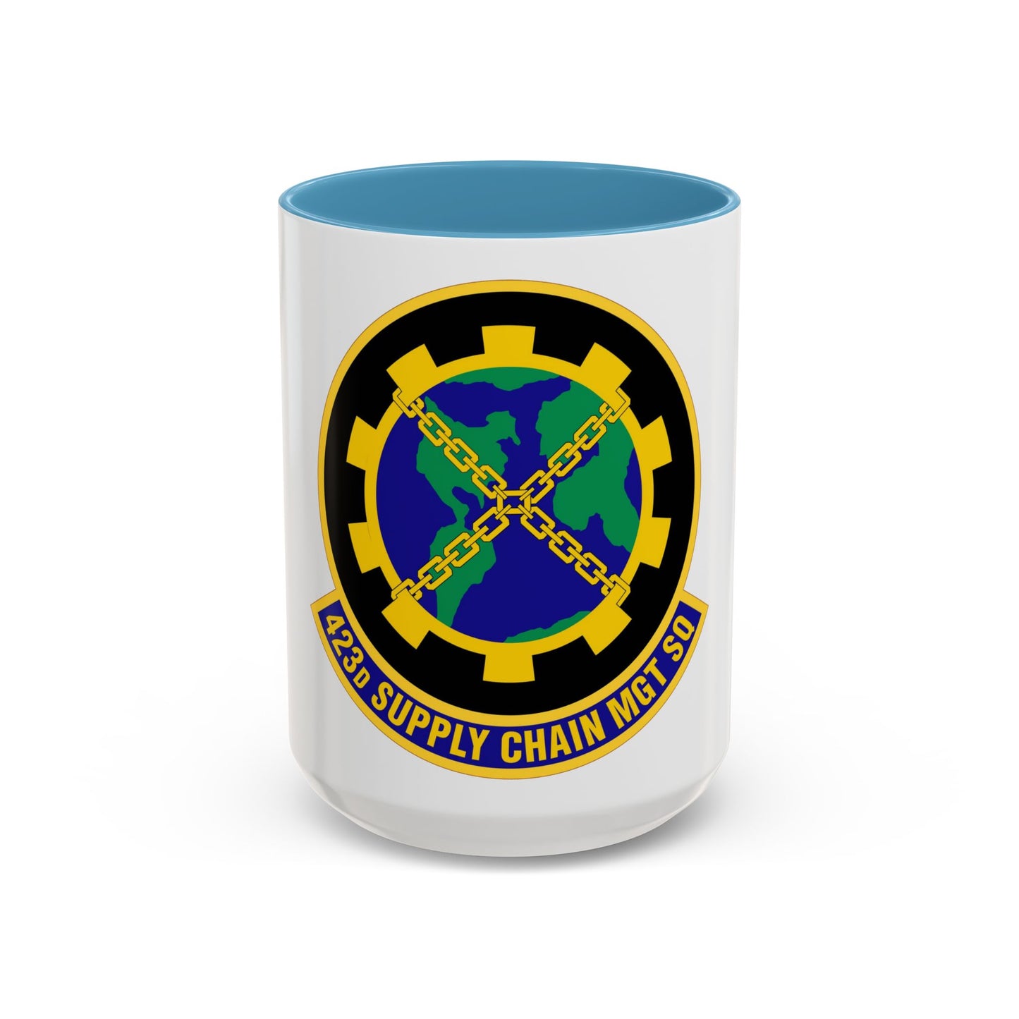 423d Supply Chain Management Squadron (U.S. Air Force) Accent Coffee Mug