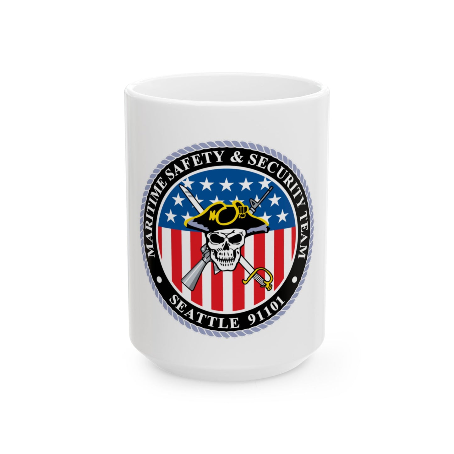 Maritime Safety & Security Team Seattle MSST (U.S. Coast Guard) White Coffee Mug