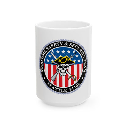 Maritime Safety & Security Team Seattle MSST (U.S. Coast Guard) White Coffee Mug