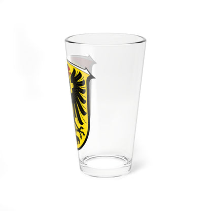 Wappen Nidderau (Germany) (Coat of Arms) Pint Glass 16oz