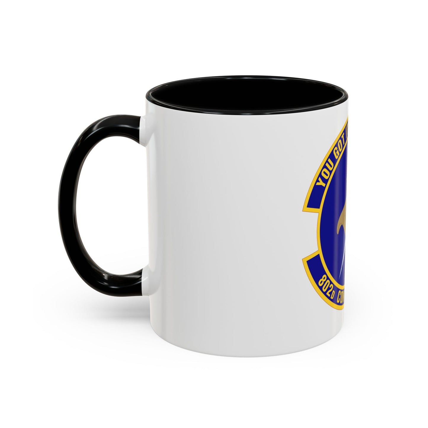 802d Contracting Squadron (U.S. Air Force) Accent Coffee Mug