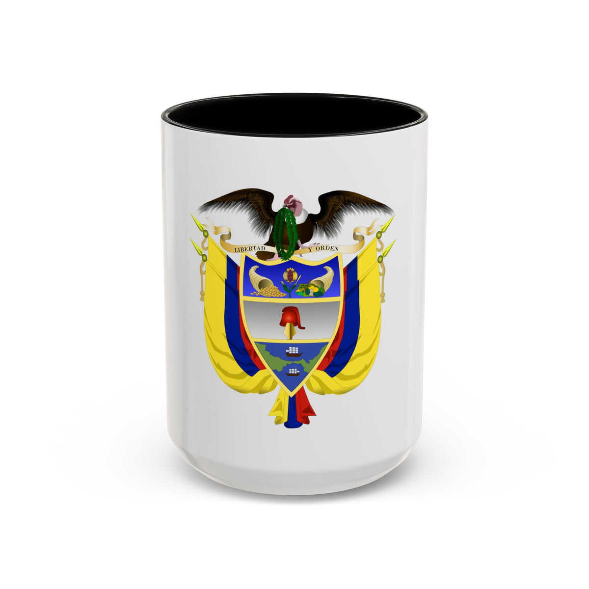 Coat of arms of Colombia 5 - Accent Coffee Mug