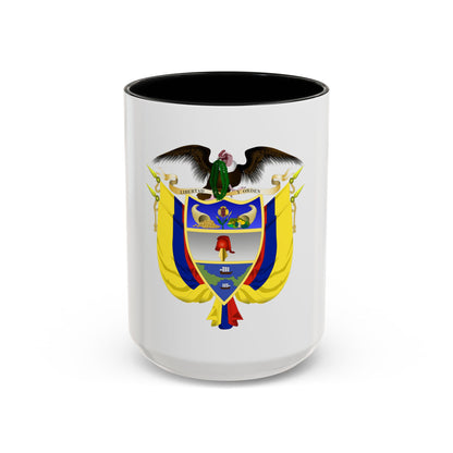 Coat of arms of Colombia 5 - Accent Coffee Mug