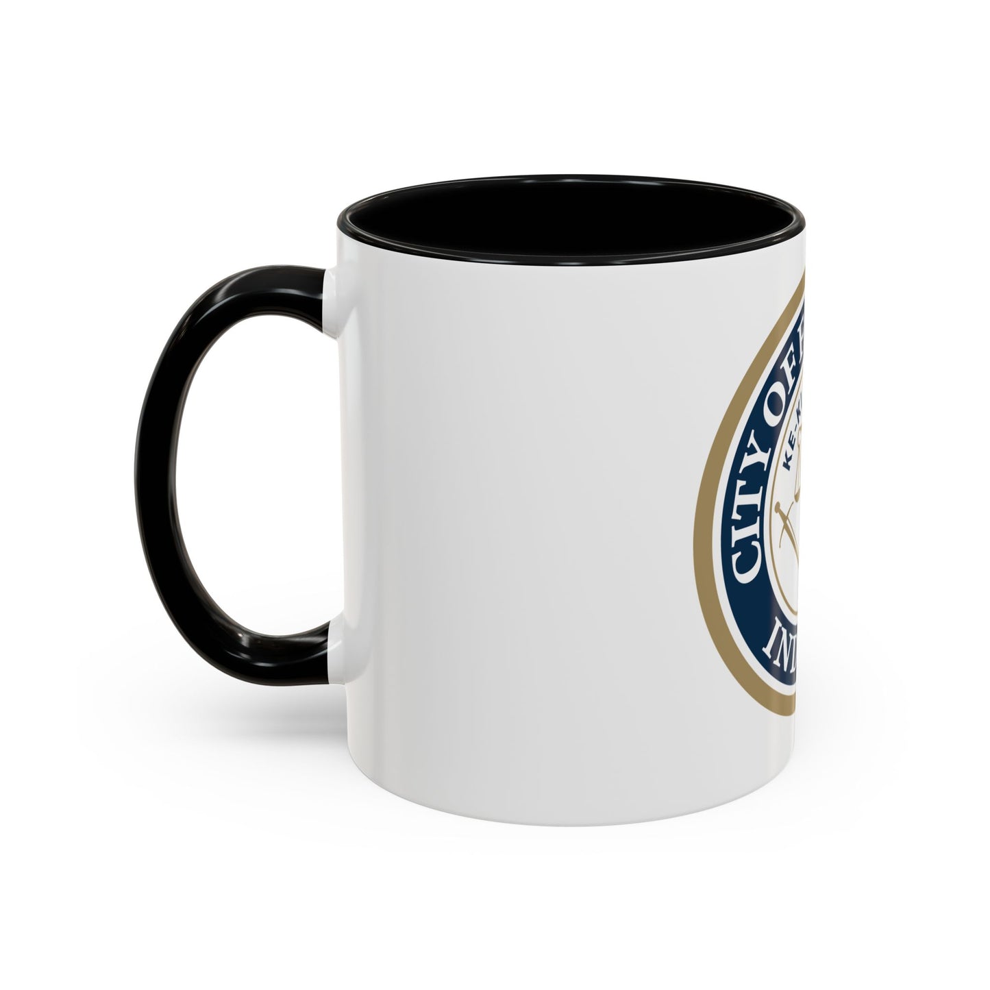 Seal of the City of Fort Wayne Indiana - Accent Coffee Mug