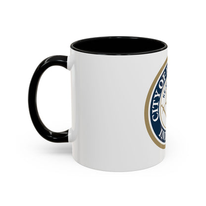 Seal of the City of Fort Wayne Indiana - Accent Coffee Mug