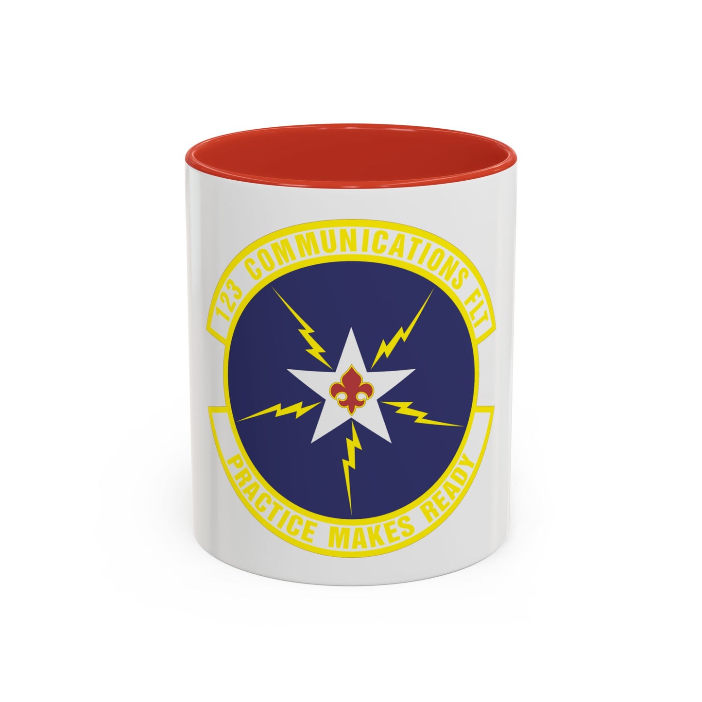 123d Communications Squadron (U.S. Air Force) Accent Coffee Mug
