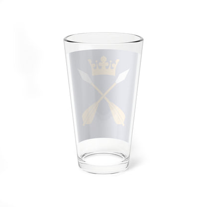 Dalarnas lan vapenflagga (Sweden) Pint Glass 16oz