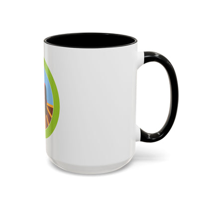 Farm Mechanics (Boy Scout Merit Badge) Accent Coffee Mug