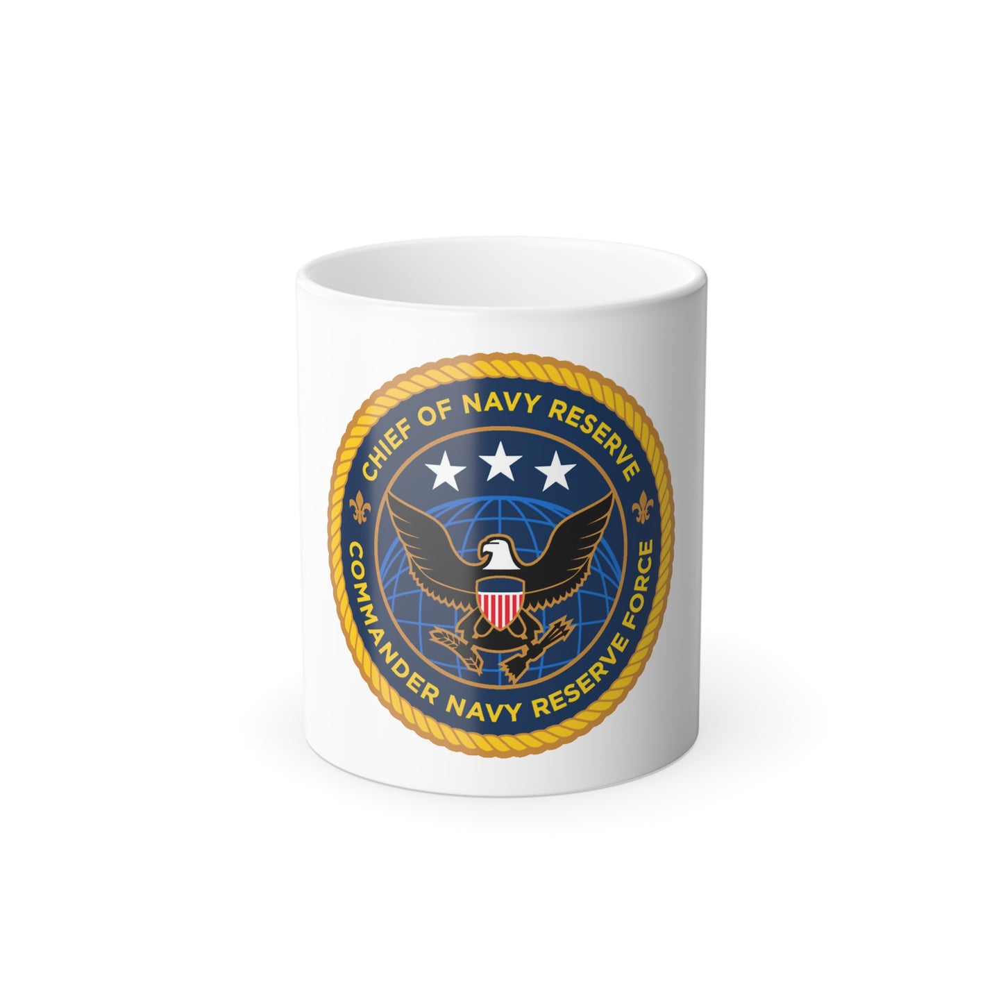 Commander Navy Reserve Force (U.S. Navy) Color Changing Mug 11oz