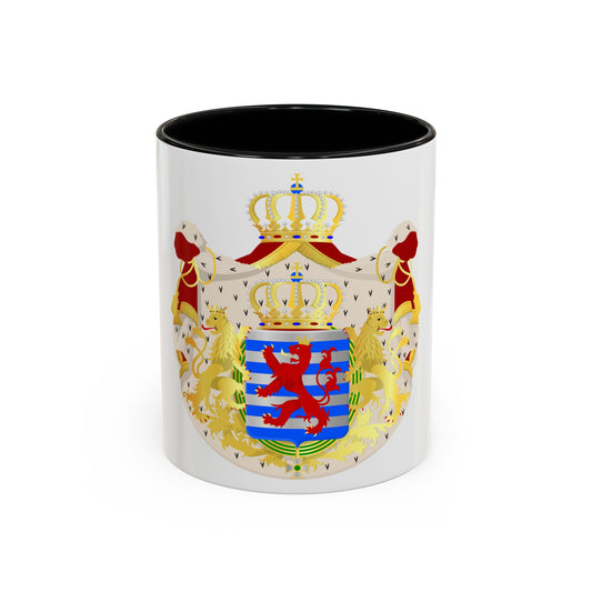 Greater coat of arms of the grand-duchy of Luxembourg - Accent Coffee Mug