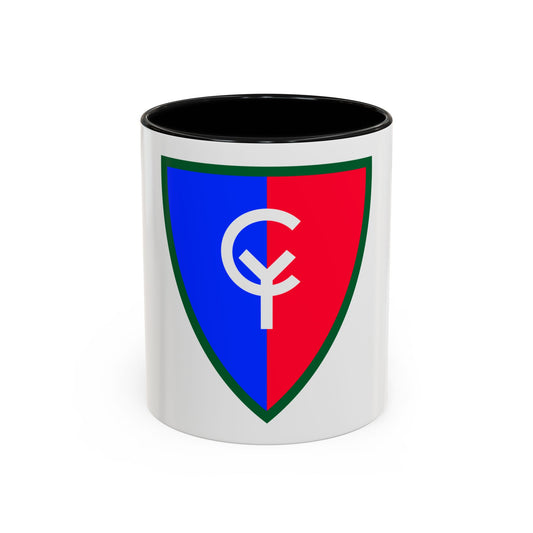 38th Infantry Division SSI (U.S. Army) Accent Coffee Mug