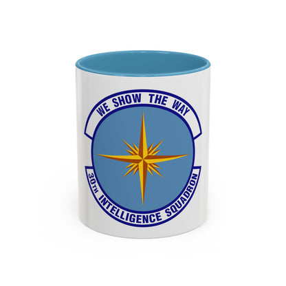 30 Intelligence Squadron AFISRA (U.S. Air Force) Accent Coffee Mug