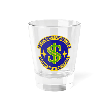 97th Comptroller Squadron (U.S. Air Force) Shot Glass 1.5oz