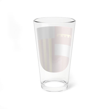 Rumst wapen2 (Belgium) (Coat of Arms) Pint Glass 16oz