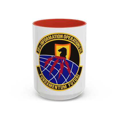 39th Information Operations Squadron (U.S. Air Force) Accent Coffee Mug