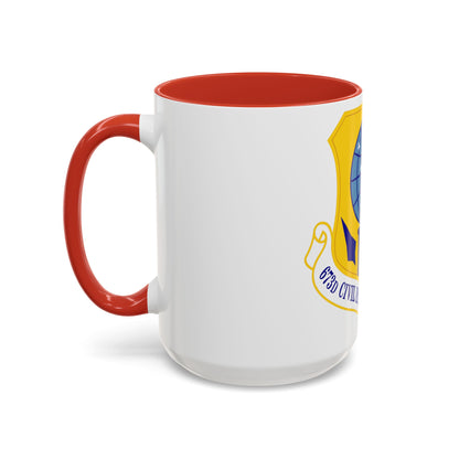 673d Civil Engineer Group (U.S. Air Force) Accent Coffee Mug