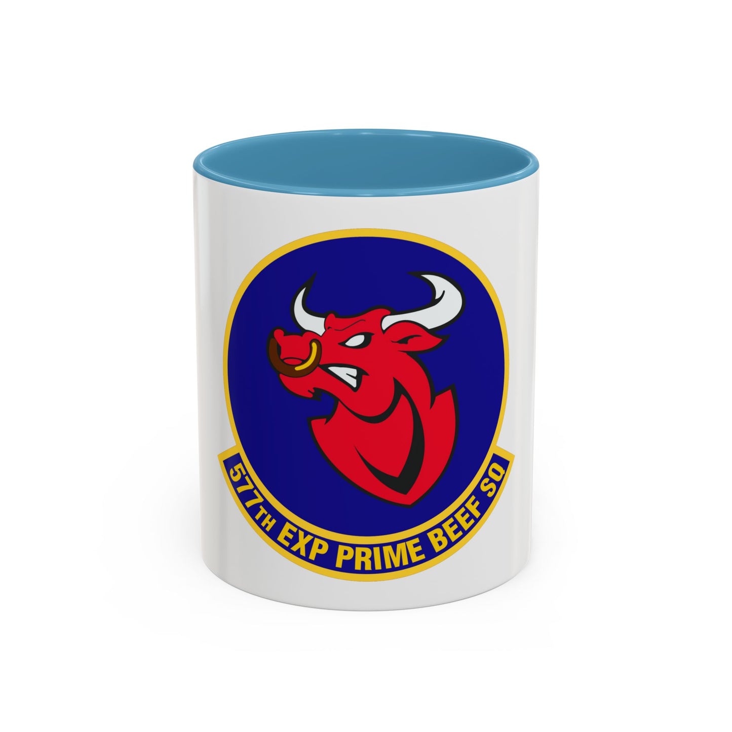 577th Expeditionary Prime Base Emergency Engineer Force Squadron (U.S. Air Force) Accent Coffee Mug