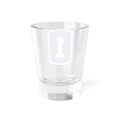 Verre à liqueur 1,5 oz de la 1re brigade d'infanterie (armée américaine)