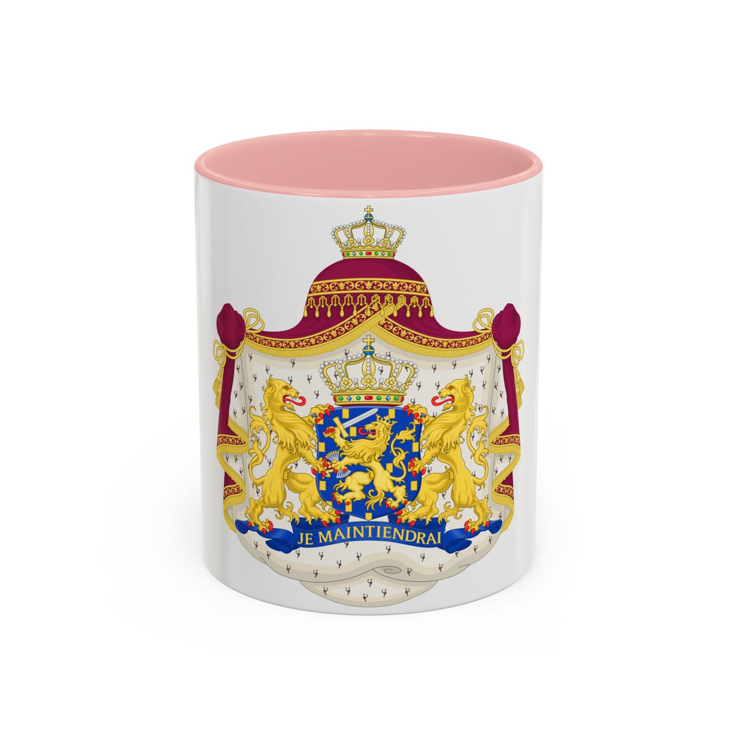 Royal coat of arms of the Netherlands - Accent Coffee Mug