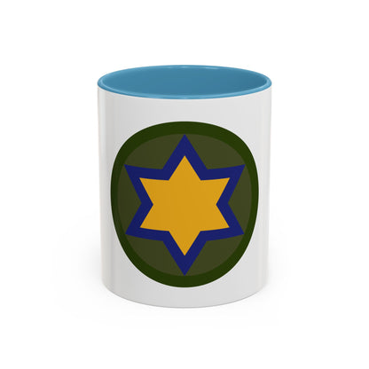 US 66th Cavalry Division (U.S. Army) Accent Coffee Mug