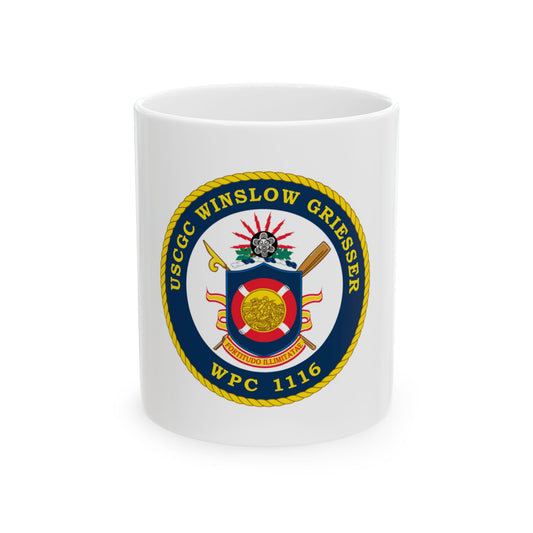 USCGC Winslow Griesser (U.S. Coast Guard) White Coffee Mug