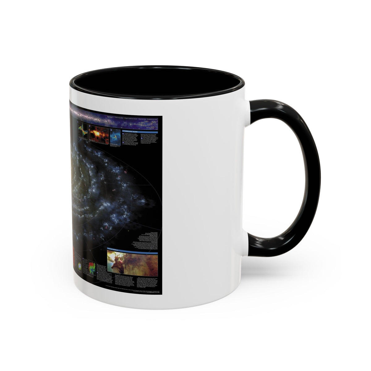 Space - Milky Way (2002) (Map) Accent Coffee Mug