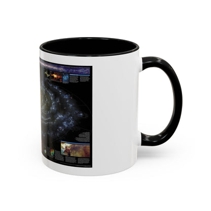 Space - Milky Way (2002) (Map) Accent Coffee Mug