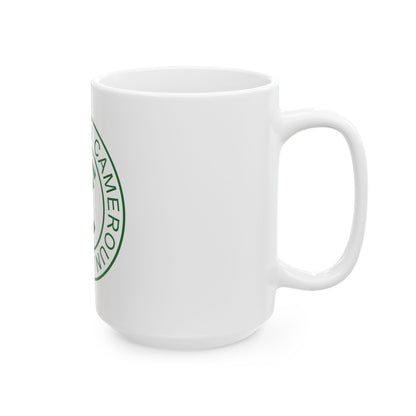 Emblem of French Cameroon - White Coffee Mug