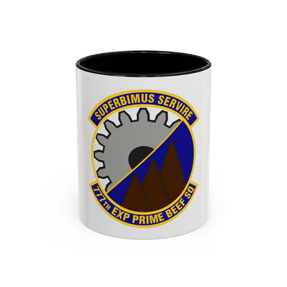 777th Expeditionary Prime Base Engineer Emergency Force Squadron (U.S. Air Force) Accent Coffee Mug