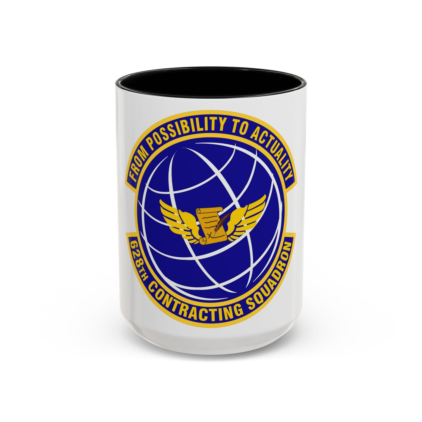 628th Contracting Squadron (U.S. Air Force) Accent Coffee Mug